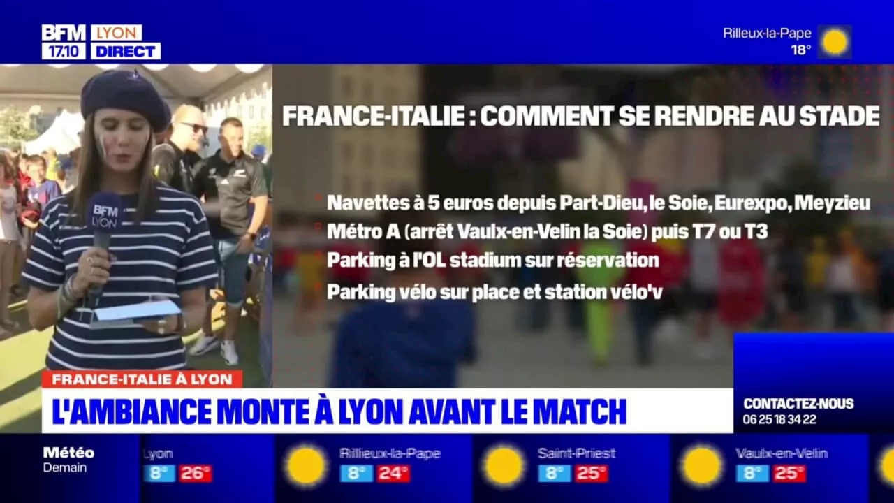 France-Italie: comment se rendre au stade pour voir le match?