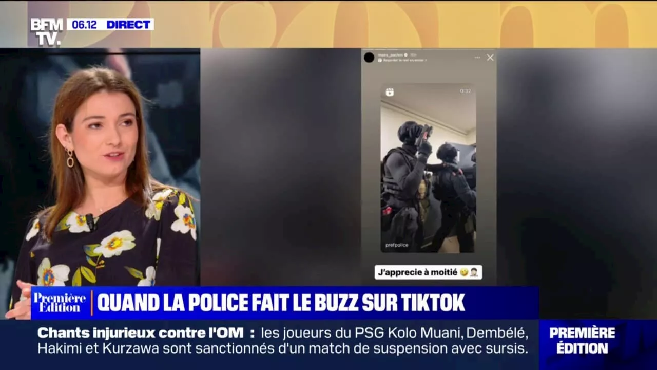 Quand la préfecture de police utilise un surprenant tube de rap dans une vidéo sur TikTok