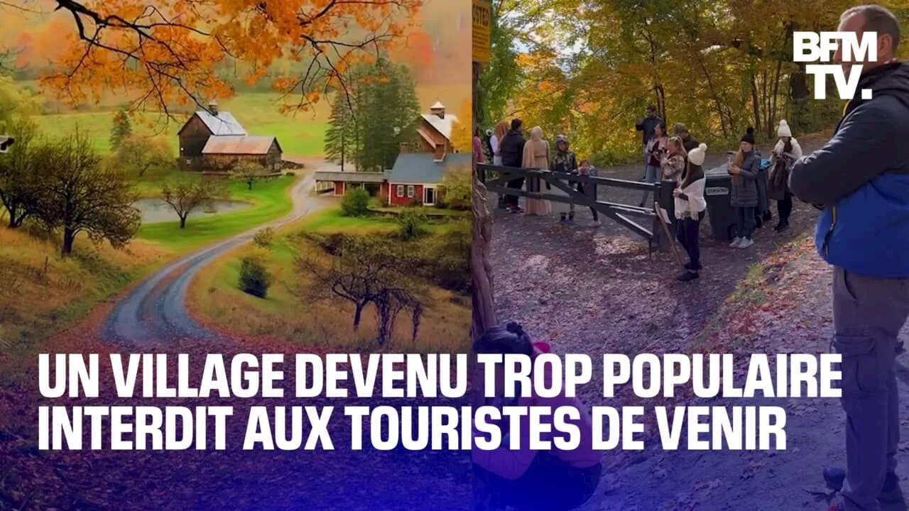 Un village américain, devenu trop populaire sur les réseaux, interdit aux touristes de venir