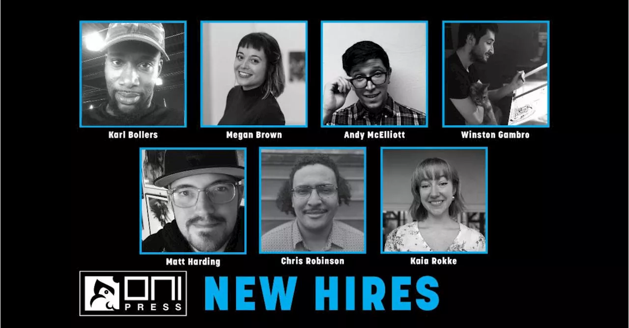 Oni Press Adds New Hires From Marvel Comics, IDW, Valiant & Bad Idea