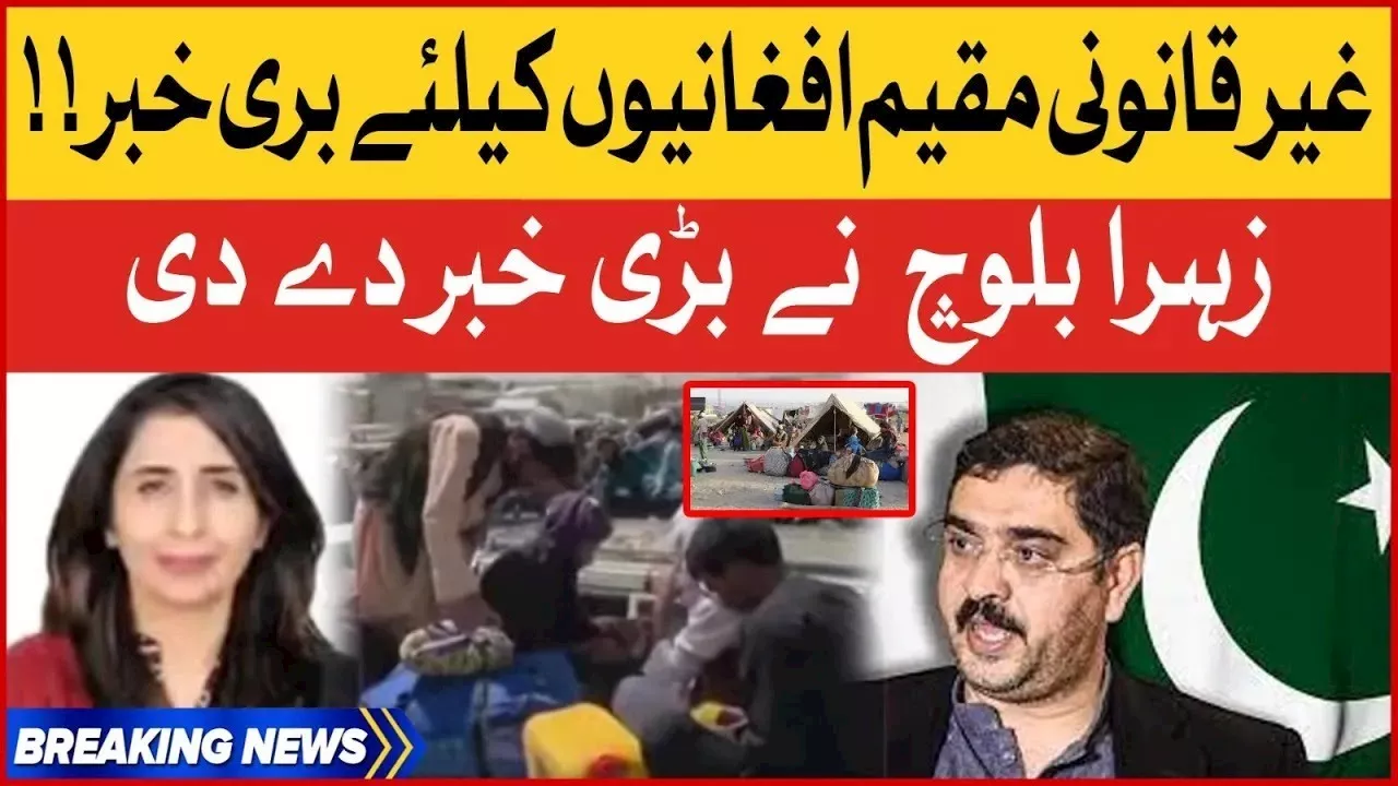 Illegal Afghan Residents In Trouble | Mumtaz Zehra Baloch Revelation | Breaking News - BOL News