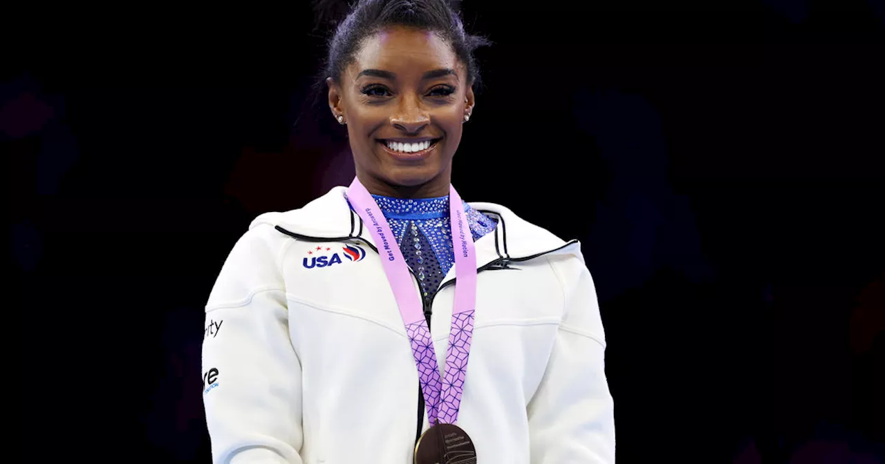 Simone Biles becomes the most decorated gymnast in history