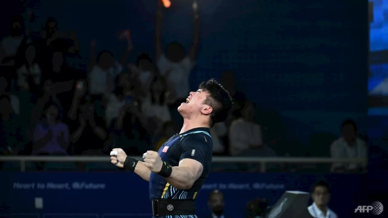 Liu\u0027s grand final lift snatches Asian Games gold for China