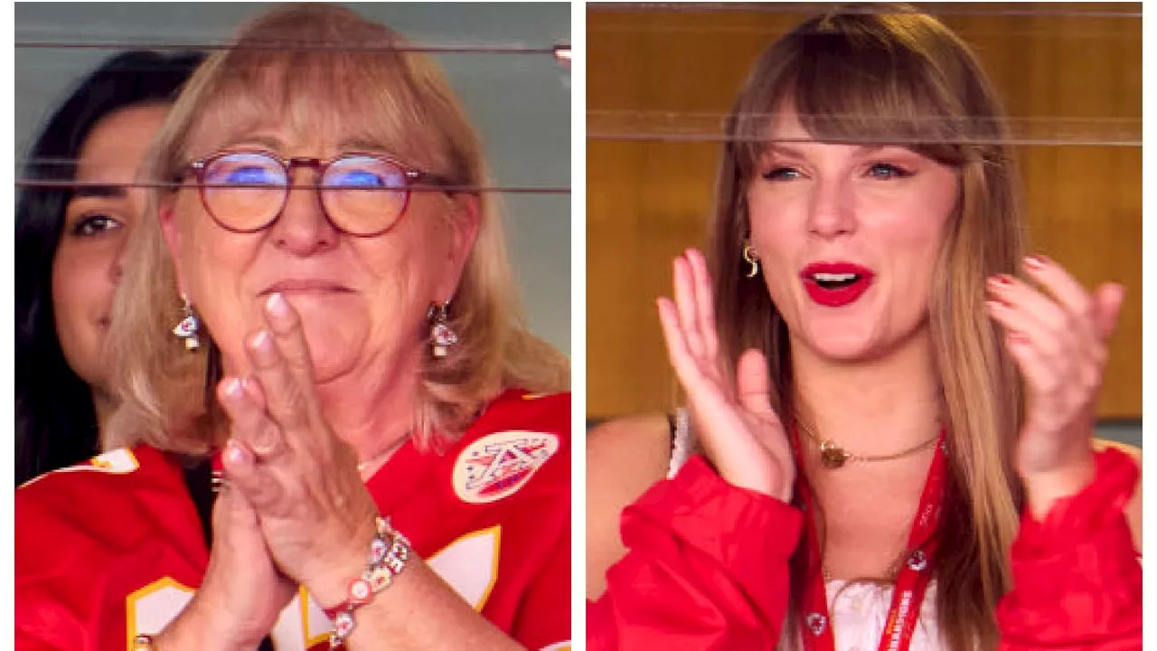 Travis Kelce's Mom Donna Says It's 'Really, Really Strange' Mingling With Taylor Swift and Her Famous Friends