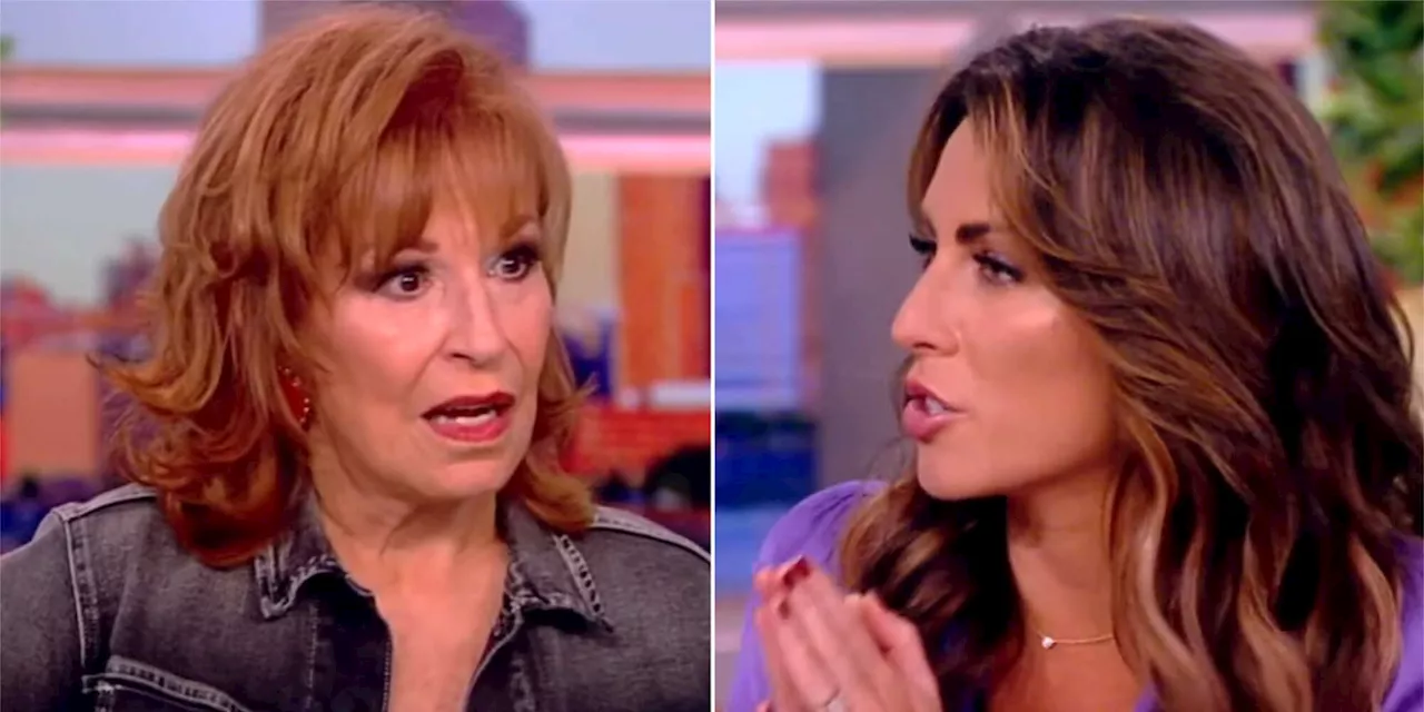 Alyssa Farah Griffin reminds Joy Behar 'we're on air' after View cohost misses cue