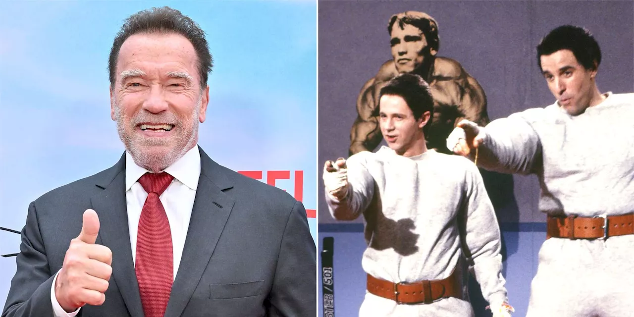 Arnold Schwarzenegger wants Conan O'Brien to make the SNL Hans and Franz movie