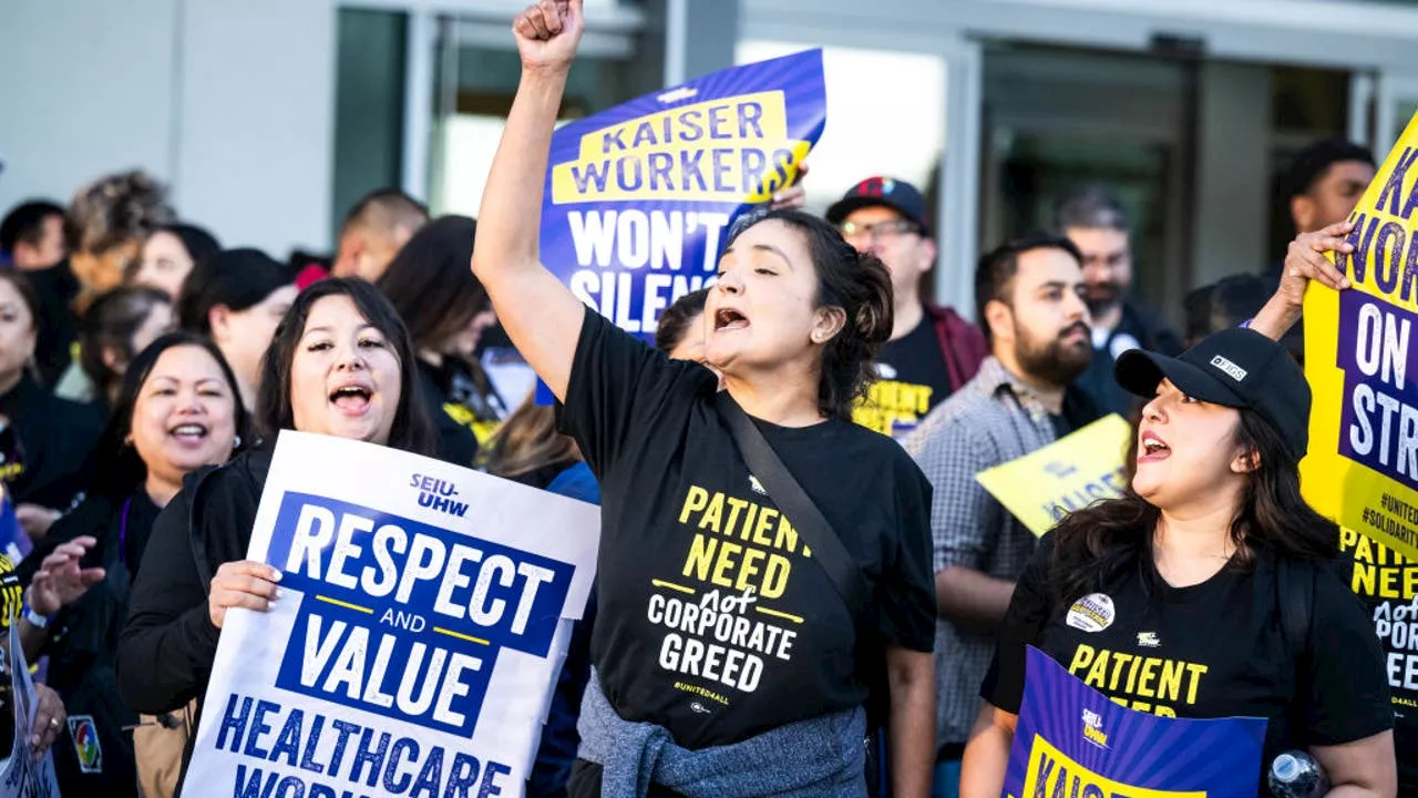 Kaiser health care workers enter third day of strike