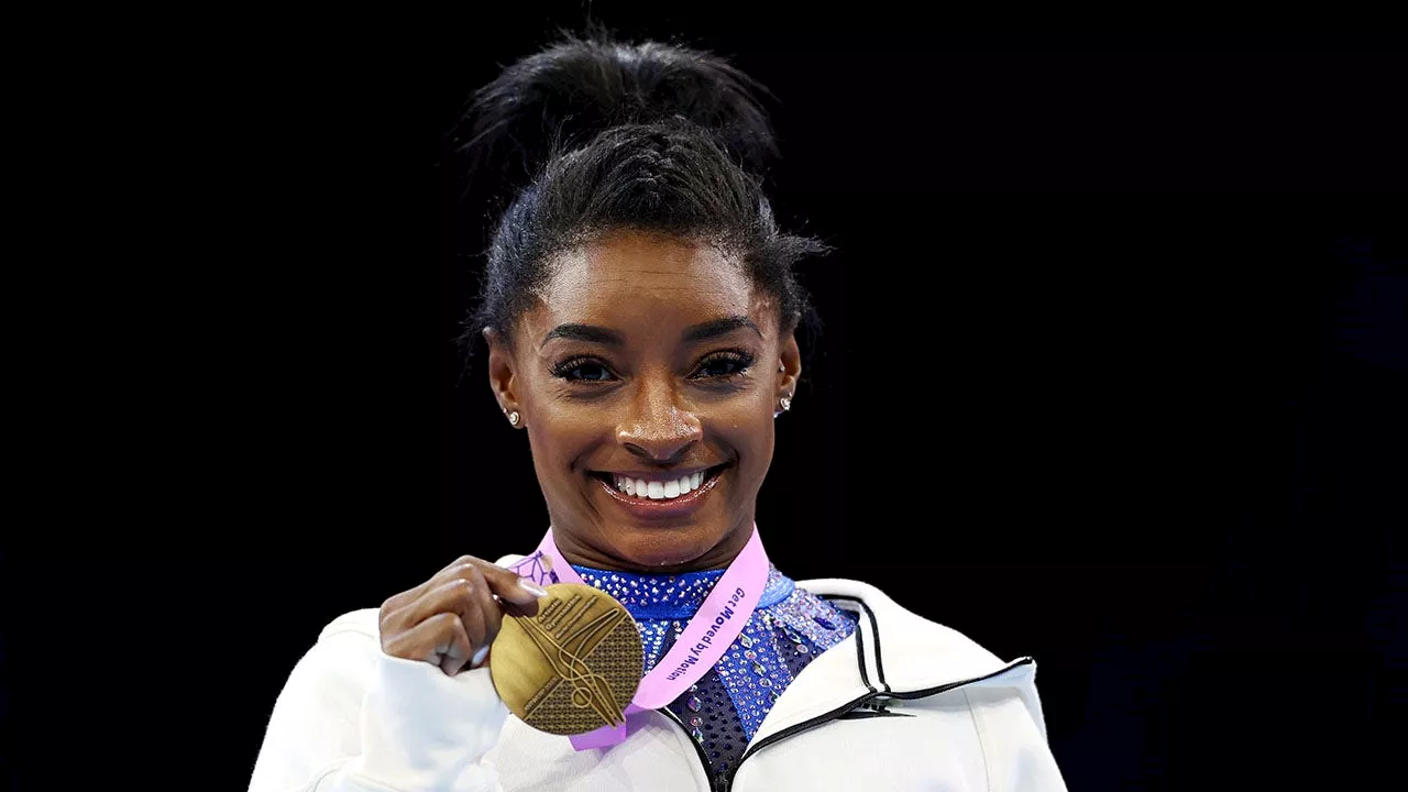 American Simone Biles becomes most decorated gymnast of all time: ‘It was emotional’