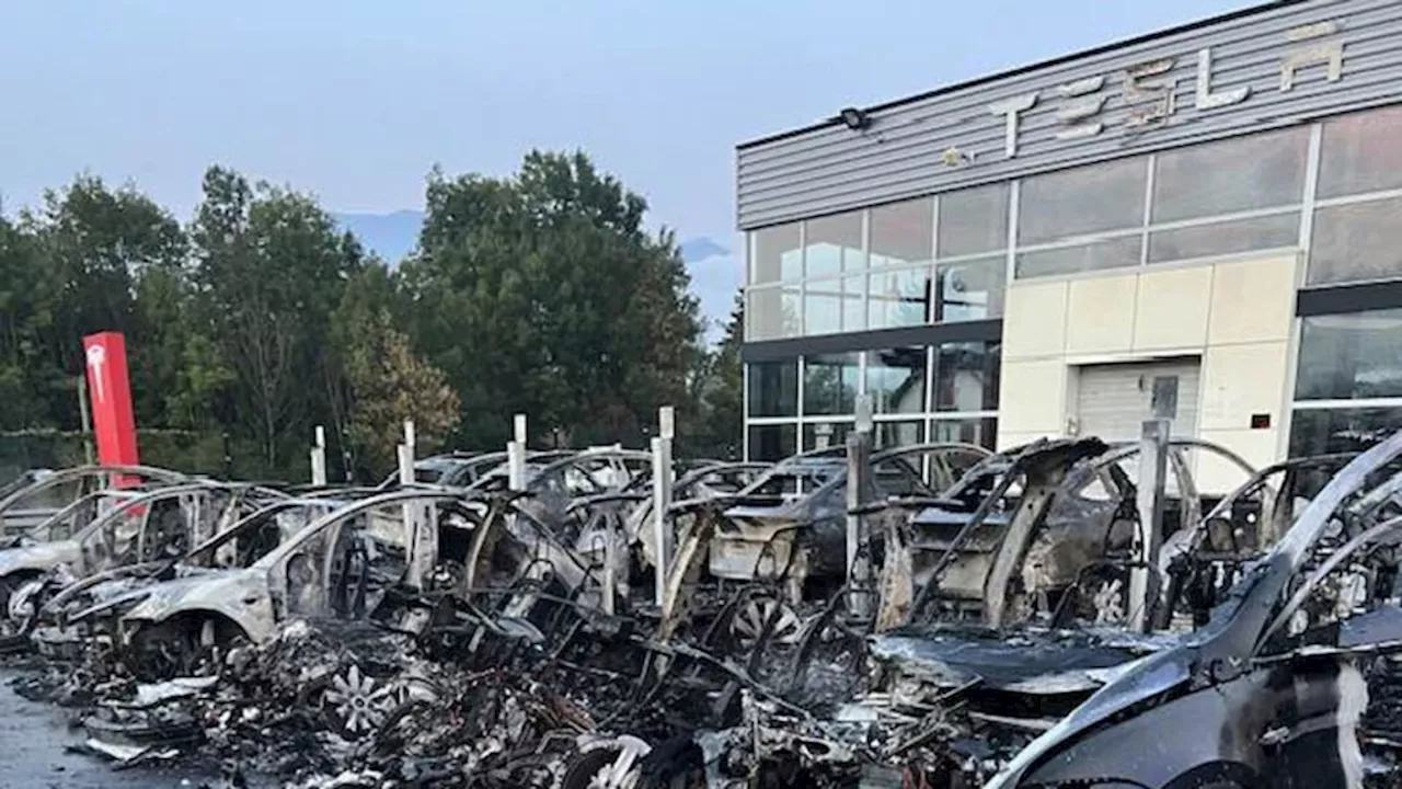 En France, 14 Tesla consumés par les flammes : que s’est-il passé ?