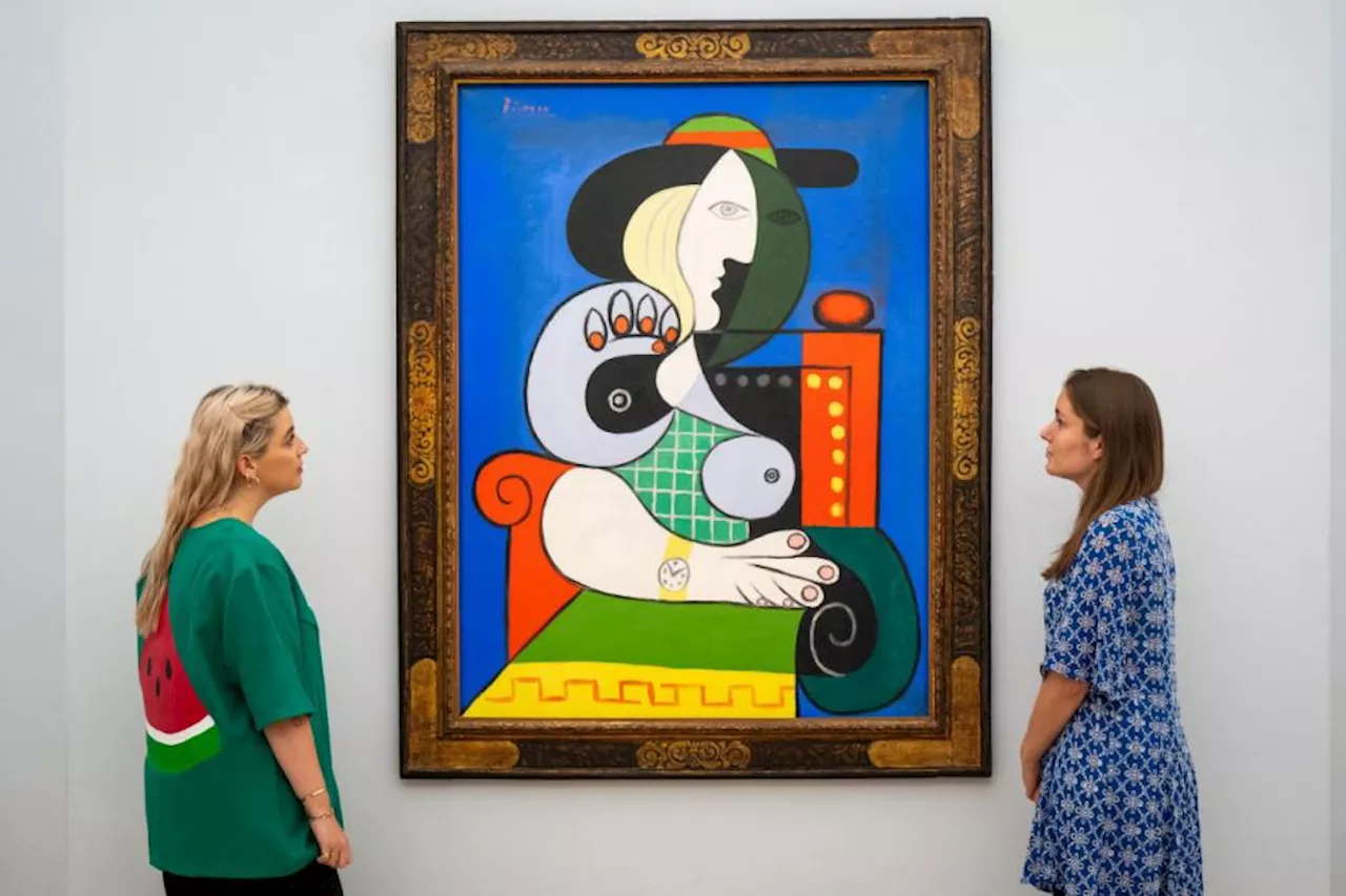 Pablo Picasso painting estimated to fetch 120m dollars goes on display in London