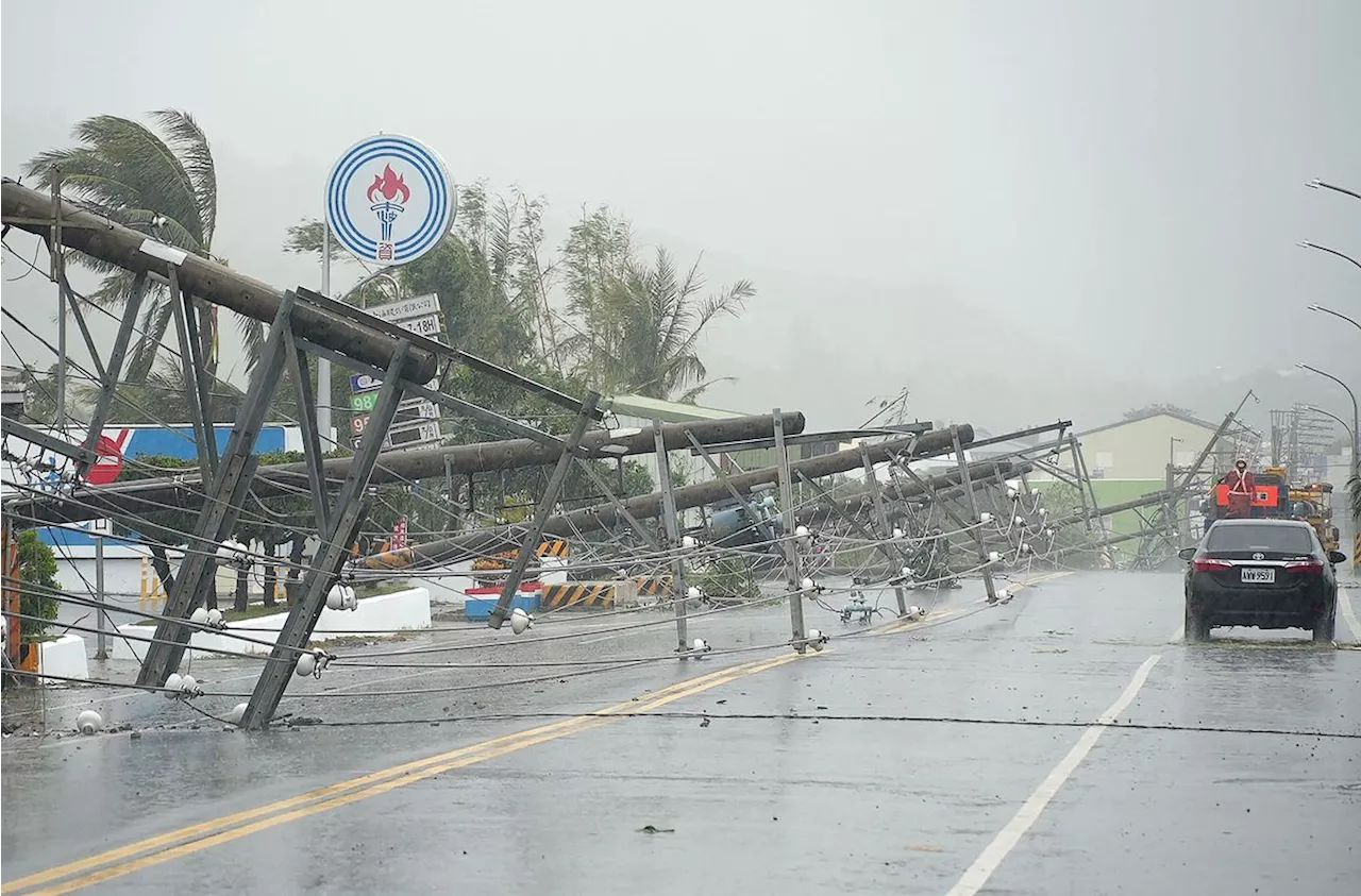 Heavy rainstorms to hit southern China after Typhoon Koinu batters Taiwan