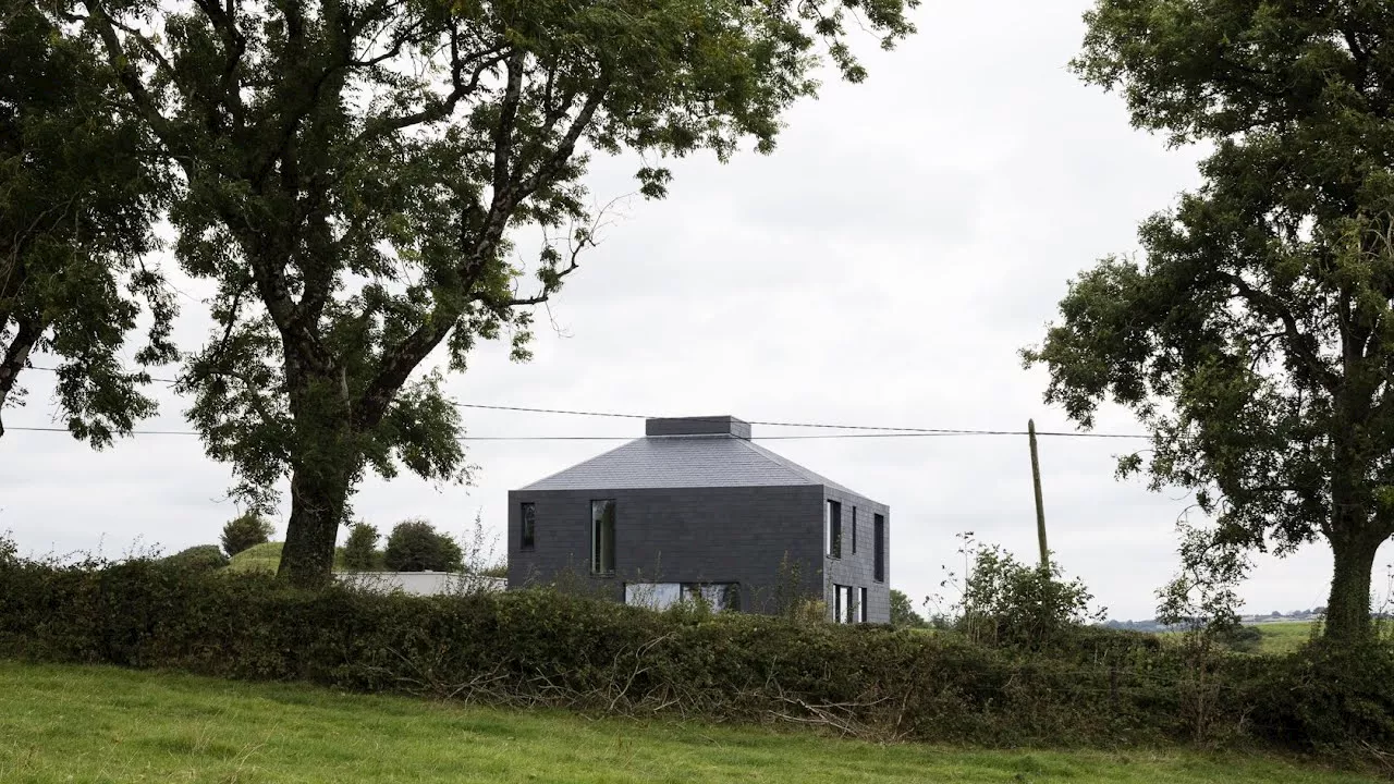 This Co Meath self-build blends with its rural surroundings, and has a clean and modern interior