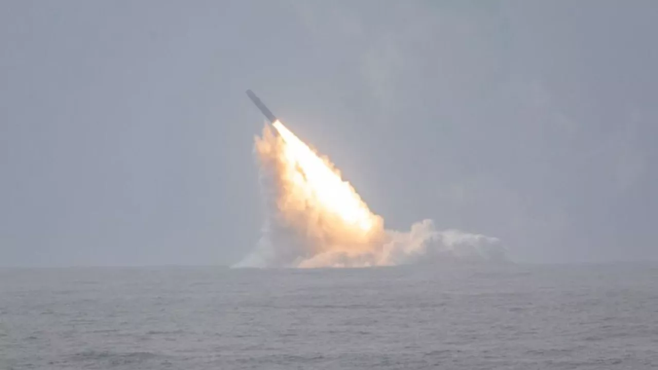 US Navy’s Trident II D5 missile test-fired for 191st time