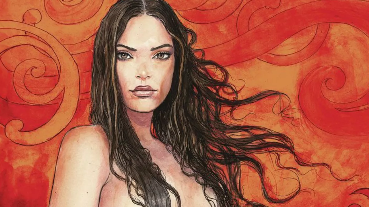 Elodie nuda diventa un fumetto di Milo Manara, sulla cover del nuovo album