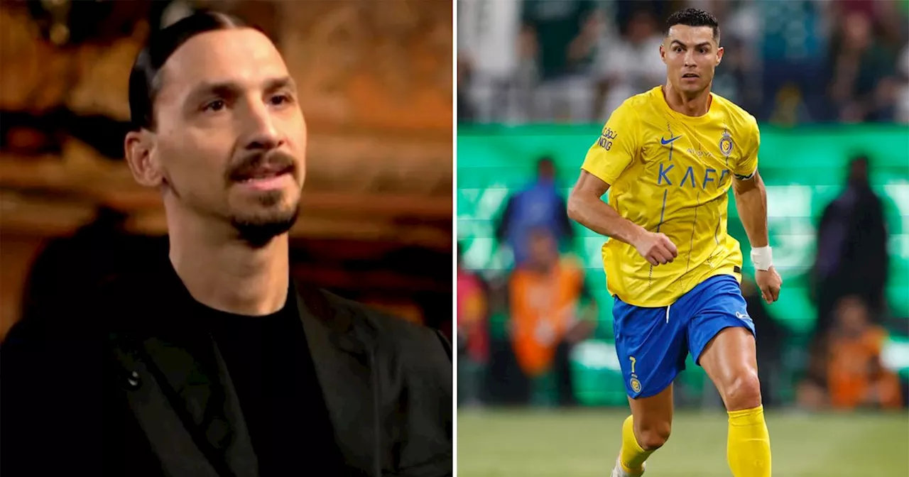 Ibrahimovic makes feelings clear on Ronaldo and Saudi Pro League stars