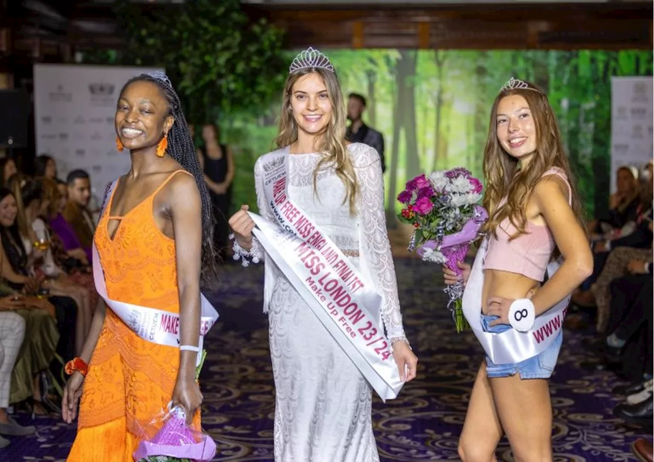 'Fada do dente' vence o primeiro concurso de Miss sem maquiagem do mundo, em Londres