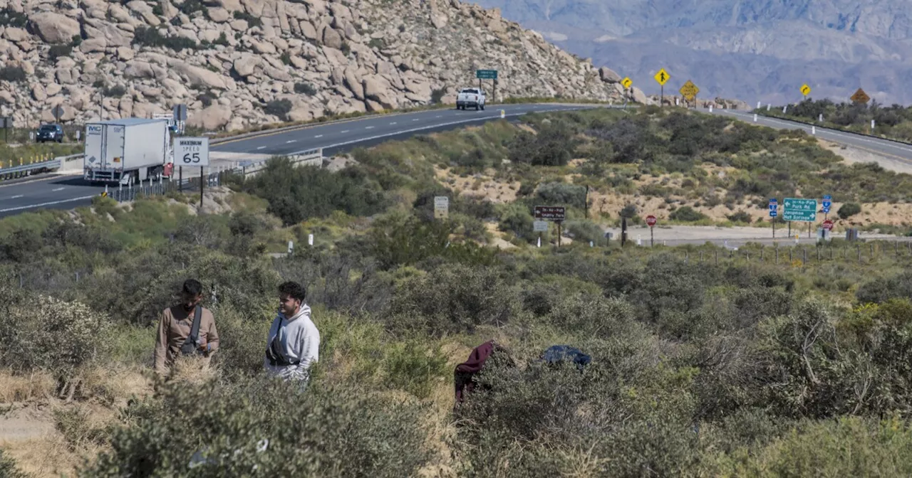 Hundreds of migrants still detained in poor conditions near Jacumba Hot Springs