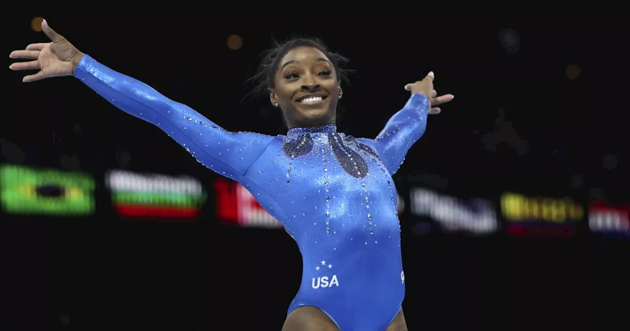 Simone Biles becomes most decorated gymnast ever with sixth all-around world title