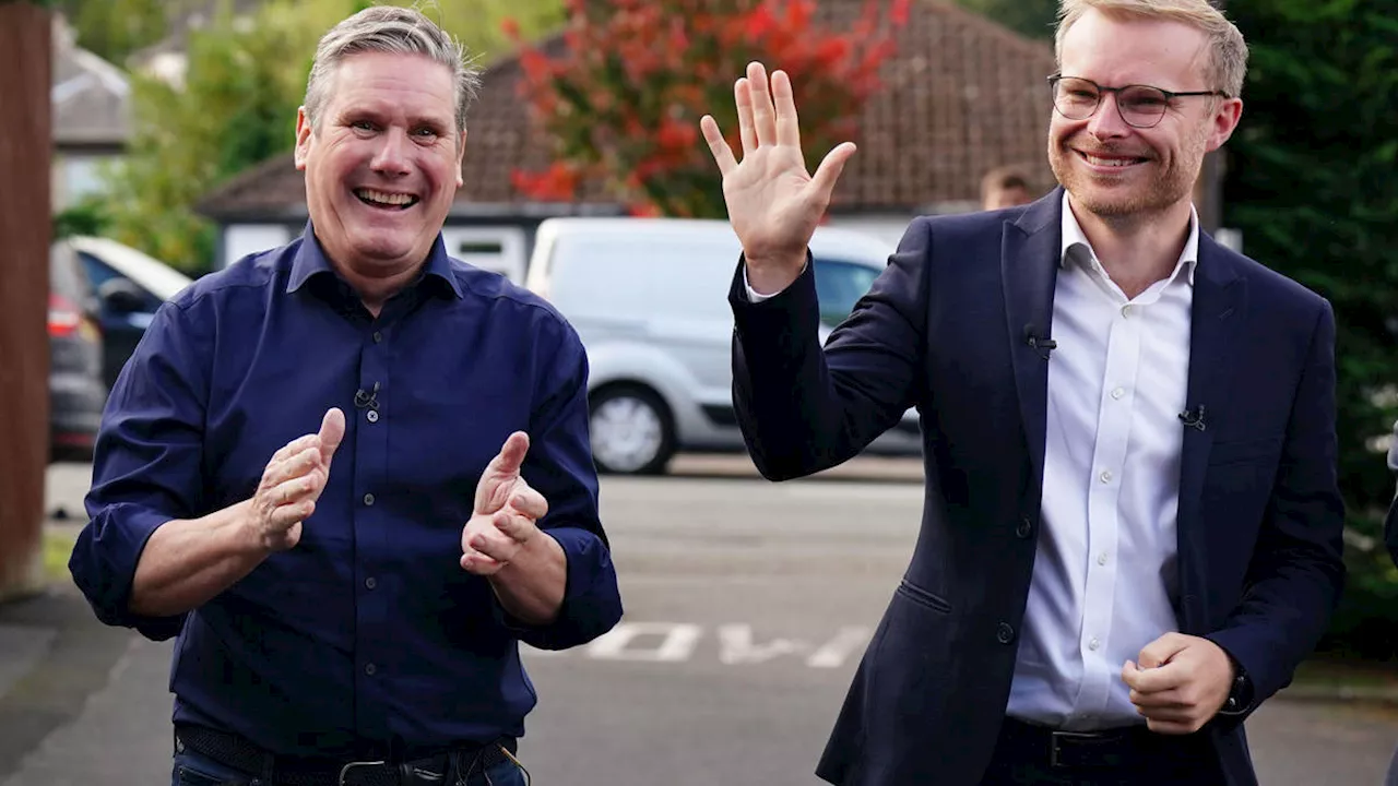 Triumphant Keir Starmer says Labour 'blew the doors off' as he celebrates Scottish by-election win