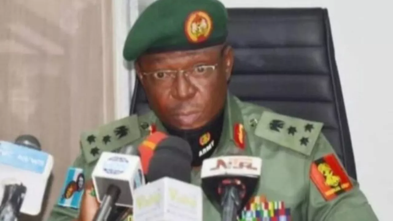 Yuletide: Nigerian Army To Launch 3 Exercises To Bolster Security