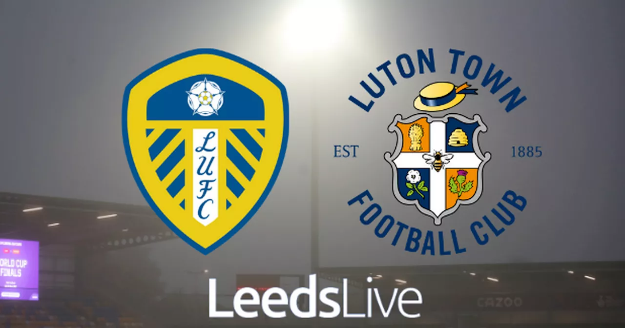 Leeds United U21s vs Luton Town U21s LIVE early team news and build-up from York