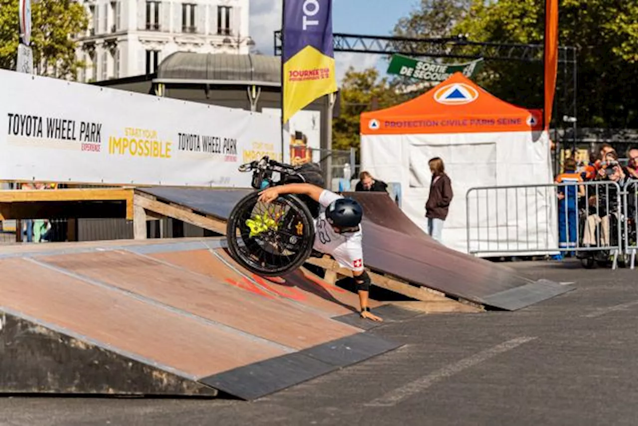 Skatepark inclusif et véhicules pour tous à Paris 2024