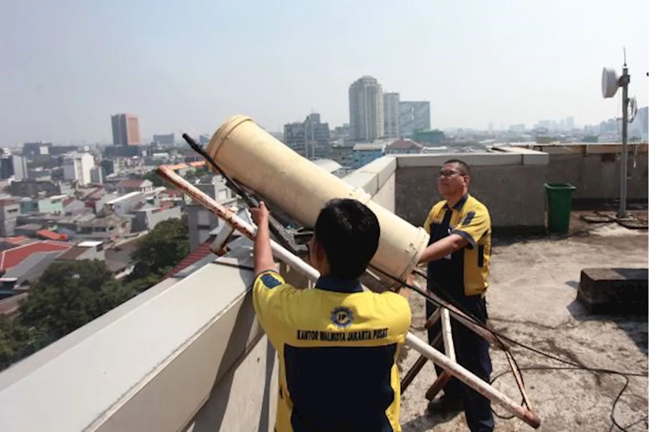 Atasi Polusi, 135 Water Mist Telah Terpasang di Jakarta