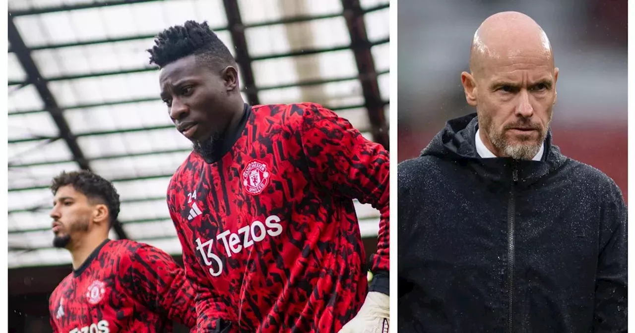 Erik ten Hag has outlined Man Utd goalkeeper stance amid Andre Onana dip in form