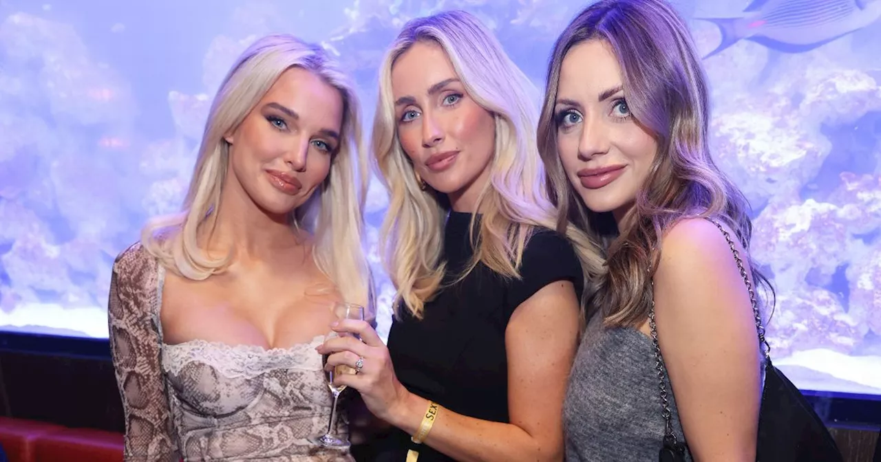 Stars out at lavish Sexy Fish launch in Manchester as glamorous restaurant opens