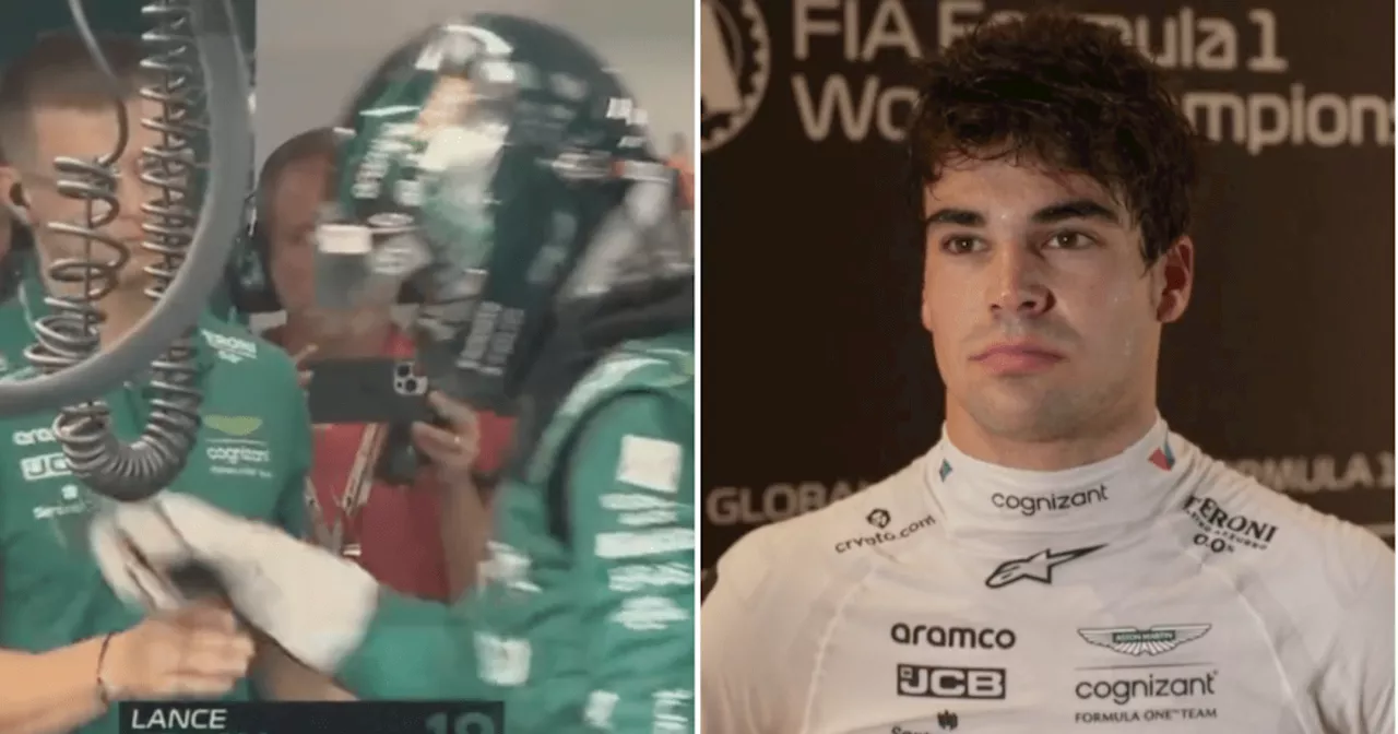 F1 star Lance Stroll shoves his personal trainer after disastrous Qatar Grand Prix qualifying