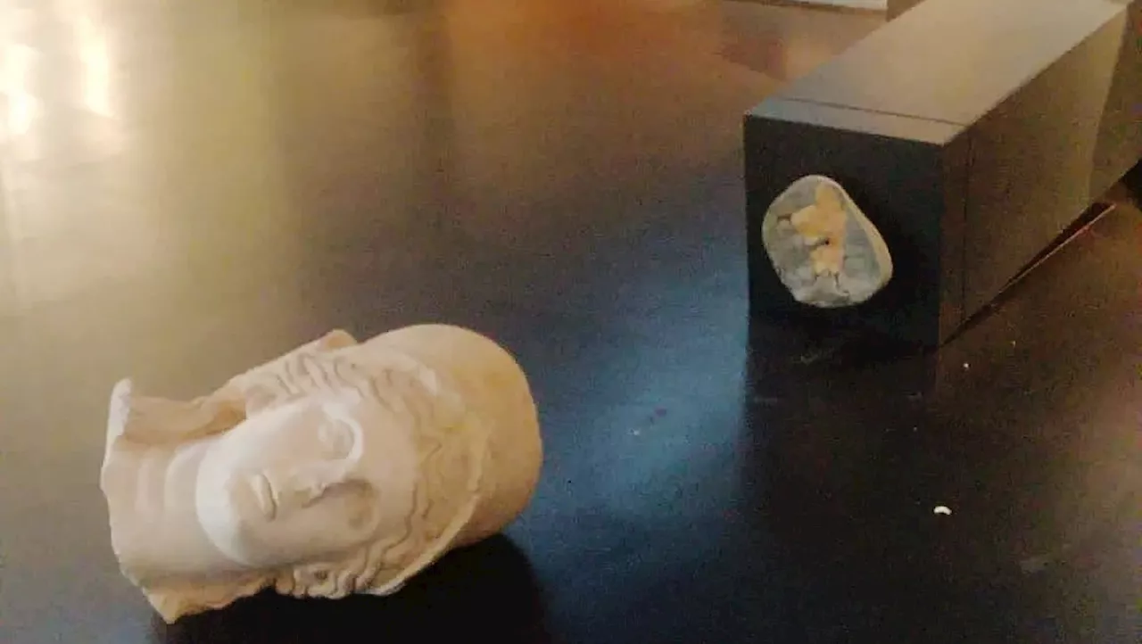 American tourist arrested for smashing ancient \u2018idolatrous' Roman statues at Israel museum