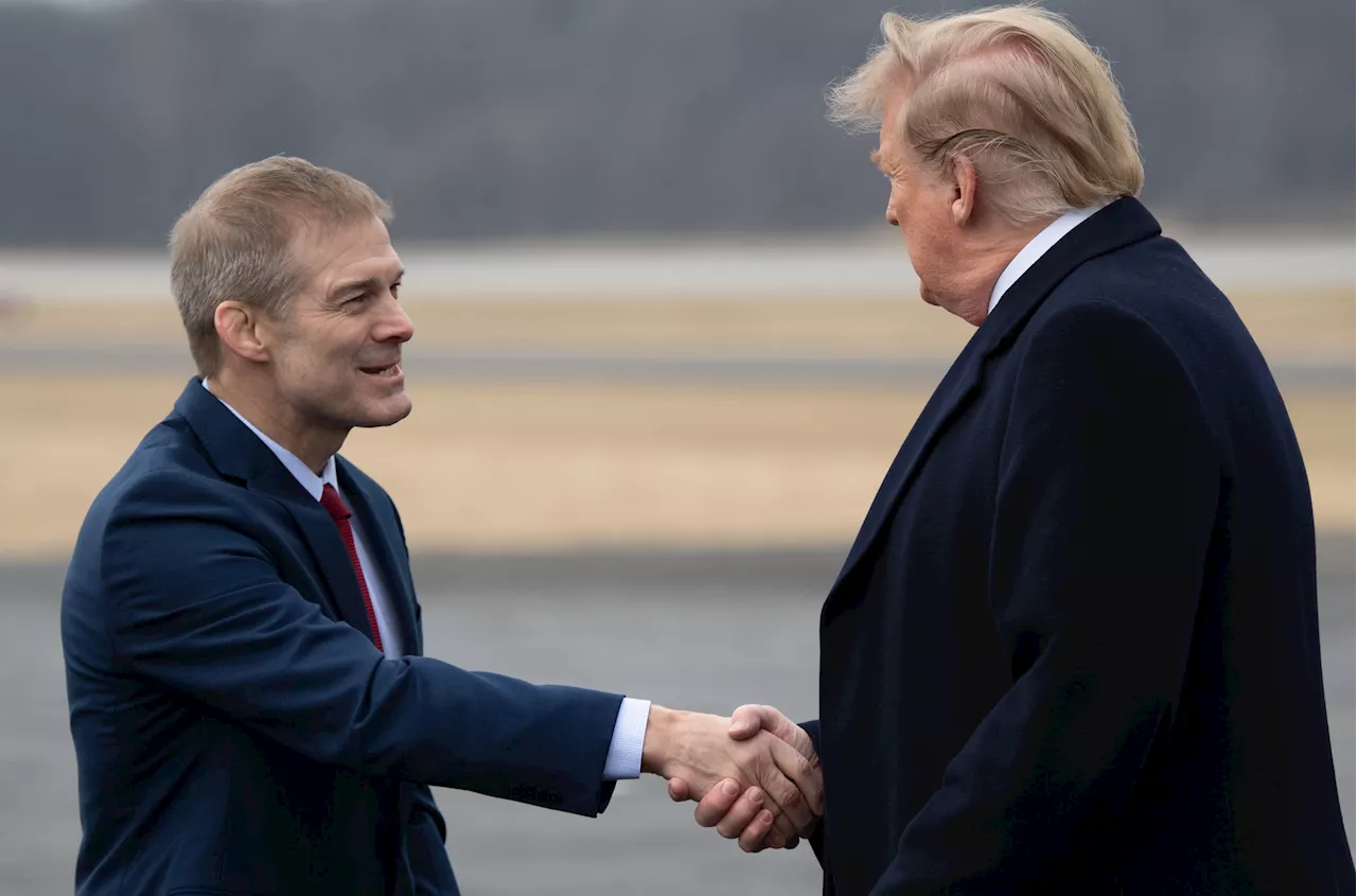 Trump endorses GOP Rep. Jim Jordan of Ohio for House speaker in race to replace McCarthy