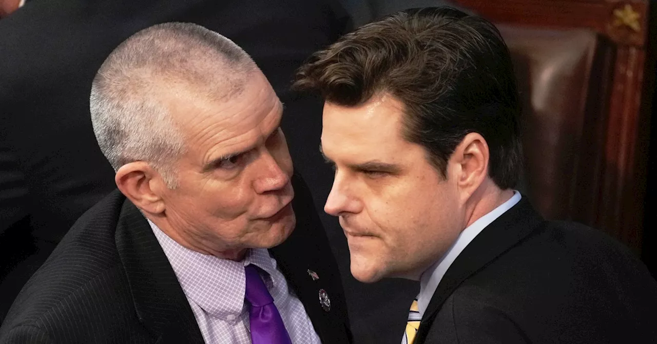 During an online fundraiser, Matt Gaetz denounced the Biden impeachment effort as unserious