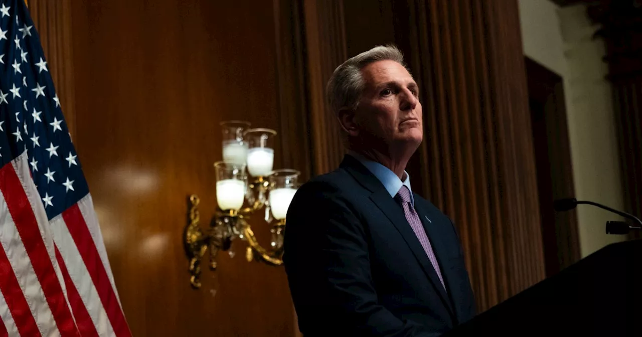 Kevin McCarthy denies reports he is considering resigning from Congress