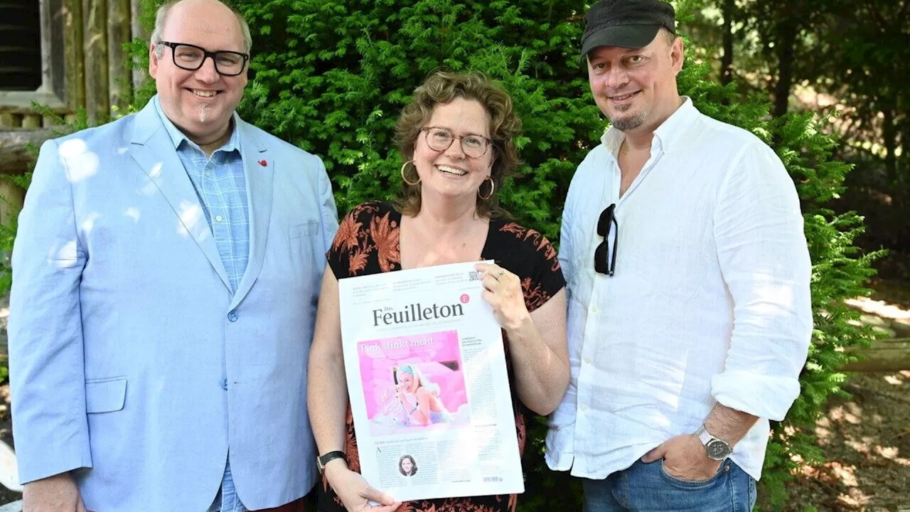 Mödling als Gründer von „Das Feuilleton“ mit dabei