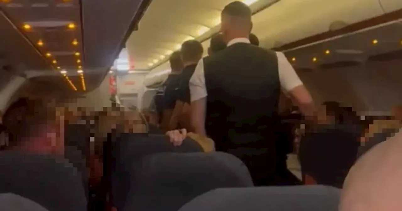 easyJet flight makes emergency landing and passengers arrested