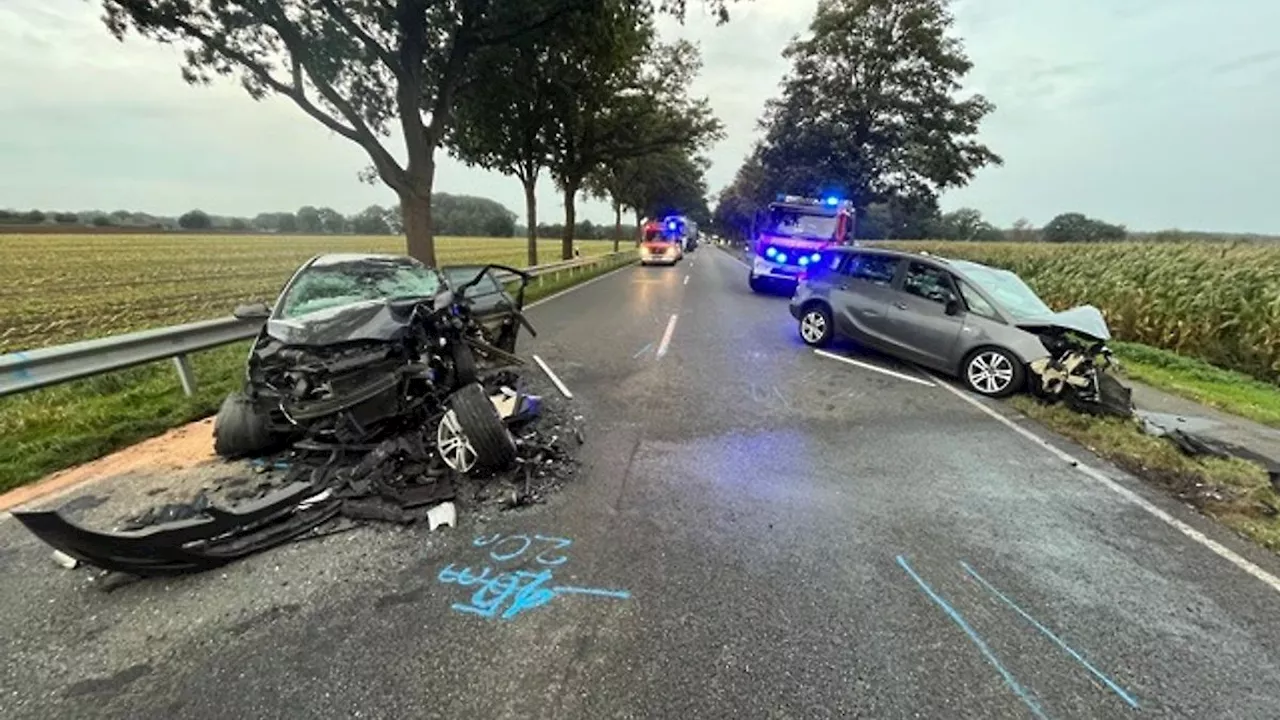 Niedersachsen & Bremen: Toter und Schwerverletzter bei Zusammenstoß von zwei Autos