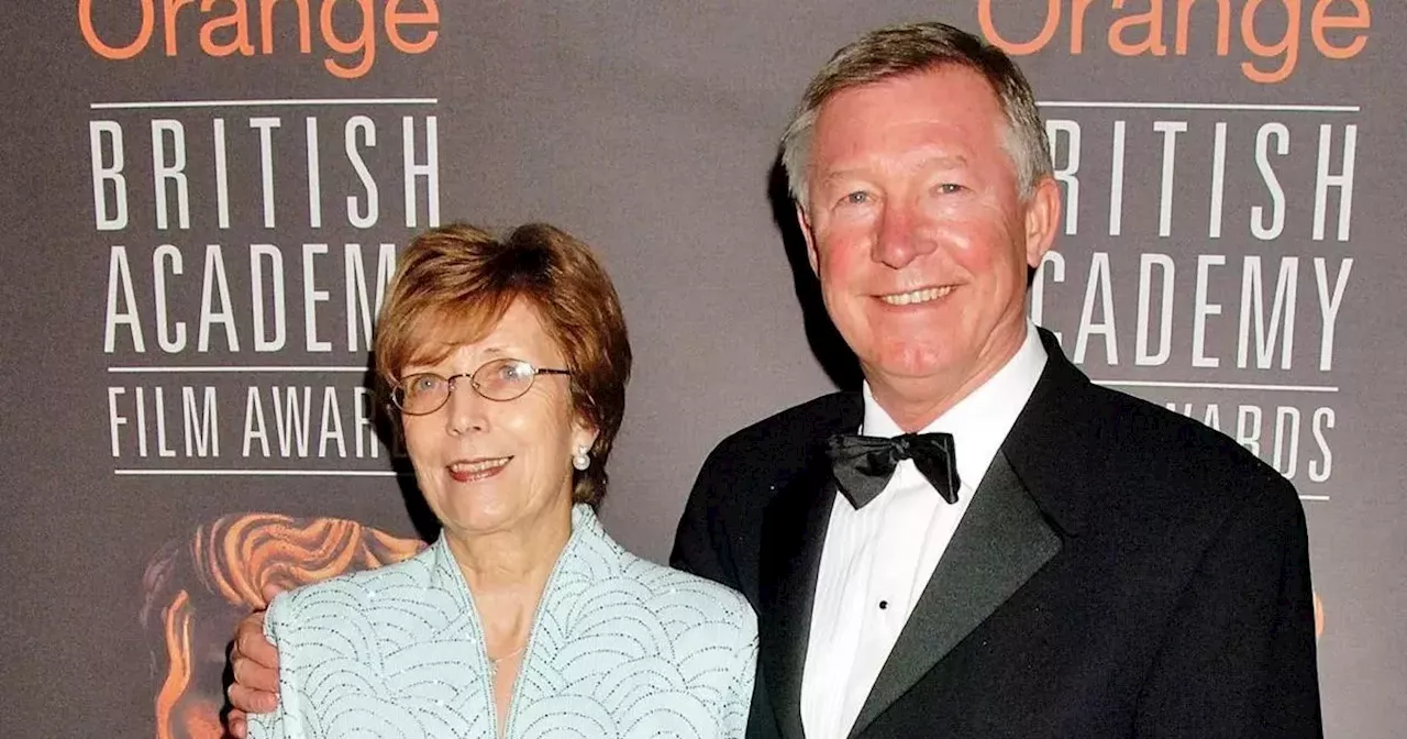 Sir Alex Ferguson's wife Lady Cathy Ferguson dies aged 84