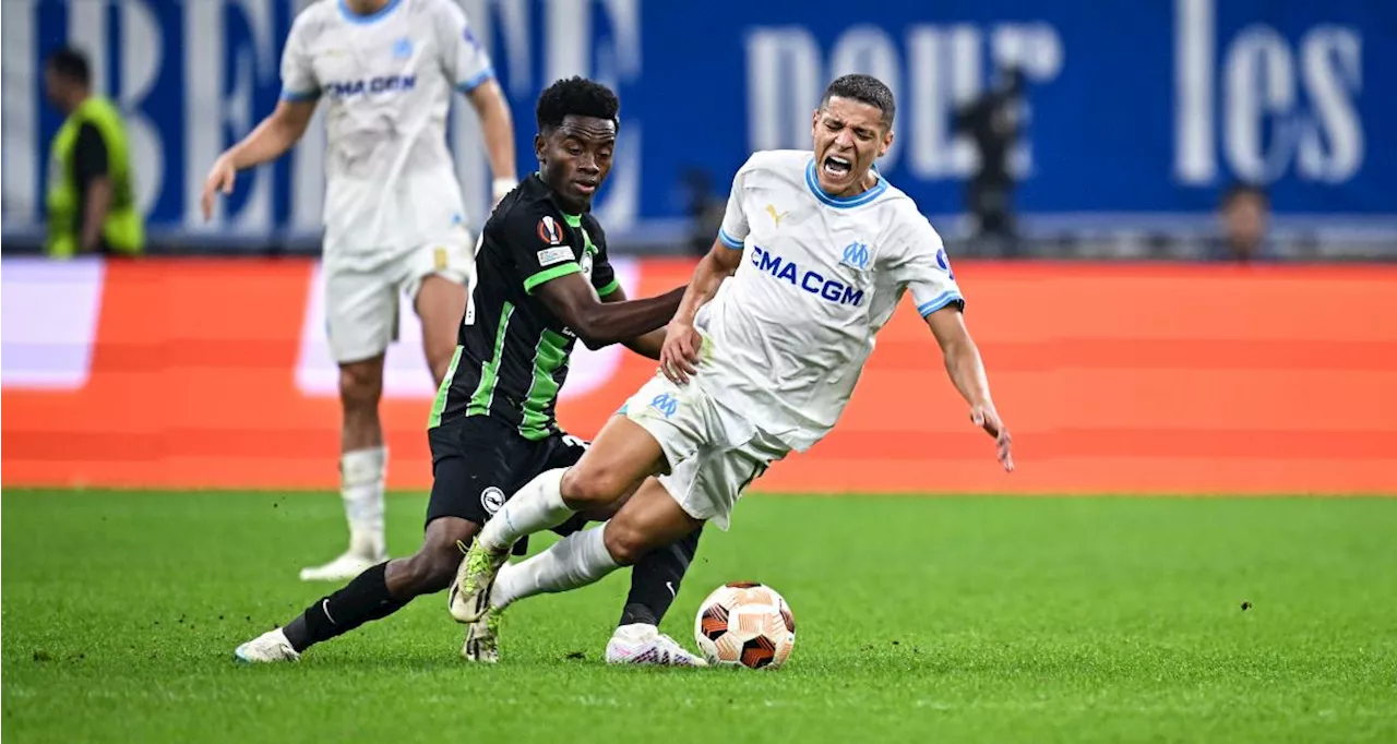 OM : la cheville ensanglantée d'Harit rend fou les supporters