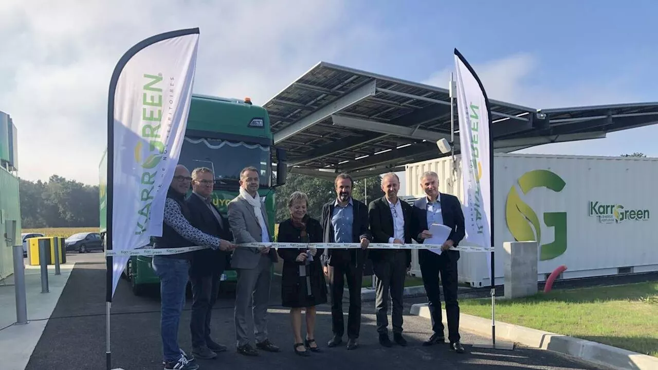 À Pontivy, Karrgreen inaugure sa 5e station multi-énergies