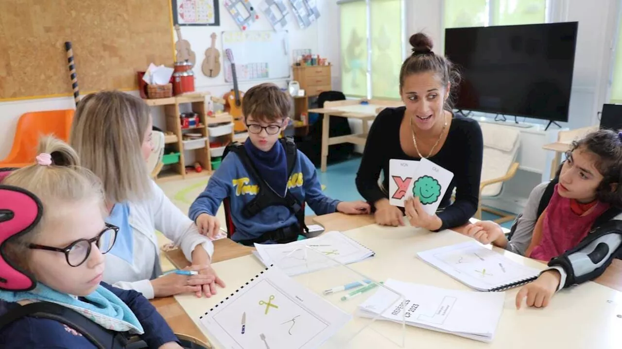 « Ils ont tous progressé » : unique en France, cette école accueille 10 enfants polyhandicapés