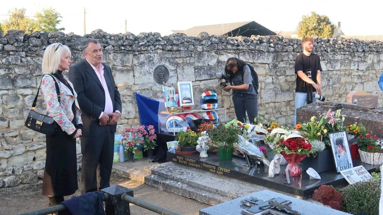 L’émouvant hommage au pilote François Cevert 50 ans après sa mort