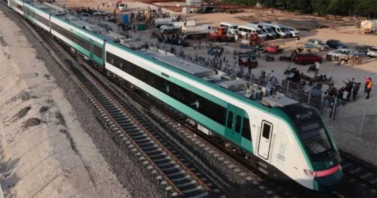 AMLO anuncia inauguración del Tren Maya de Palenque a Cancún este 15 de diciembre