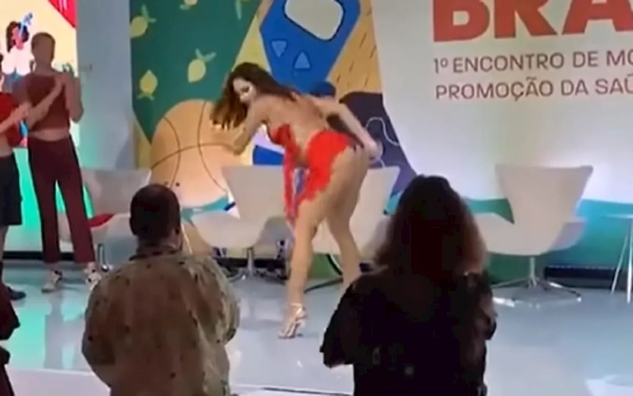 Ministério da Saúde reage à dança sensual em evento: “Coreografia inapropriada”