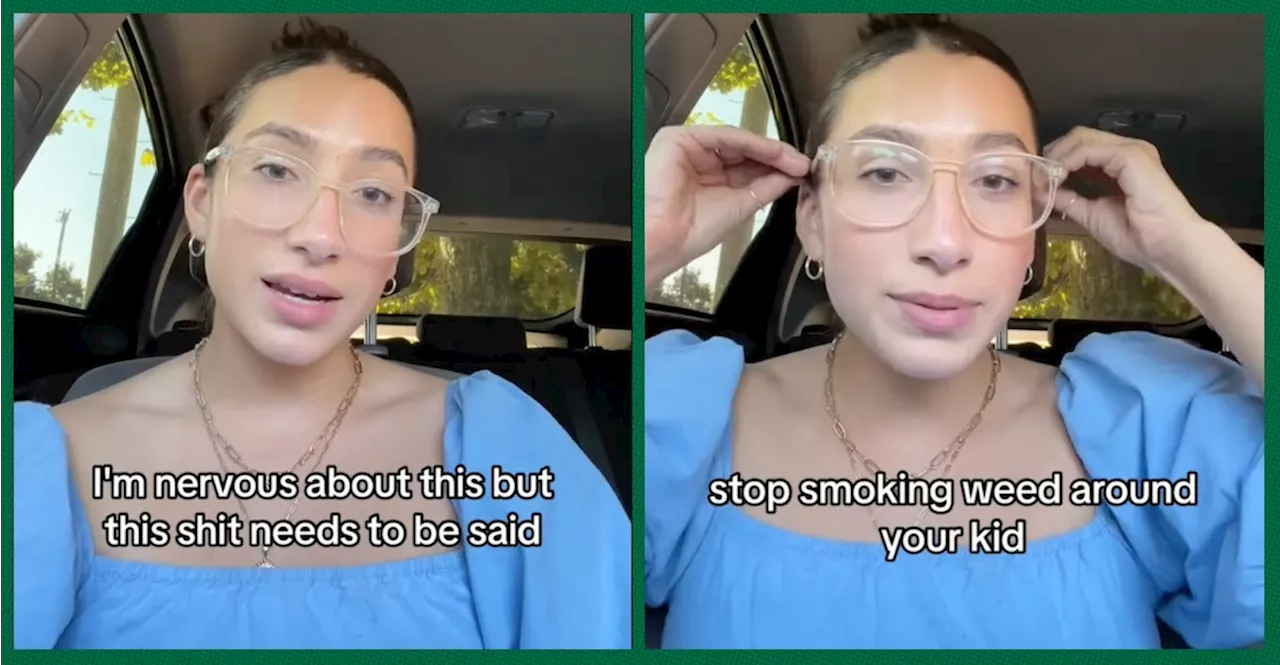 Teacher Goes Viral For Pleading Parents To Stop Smoking Weed Around Kids