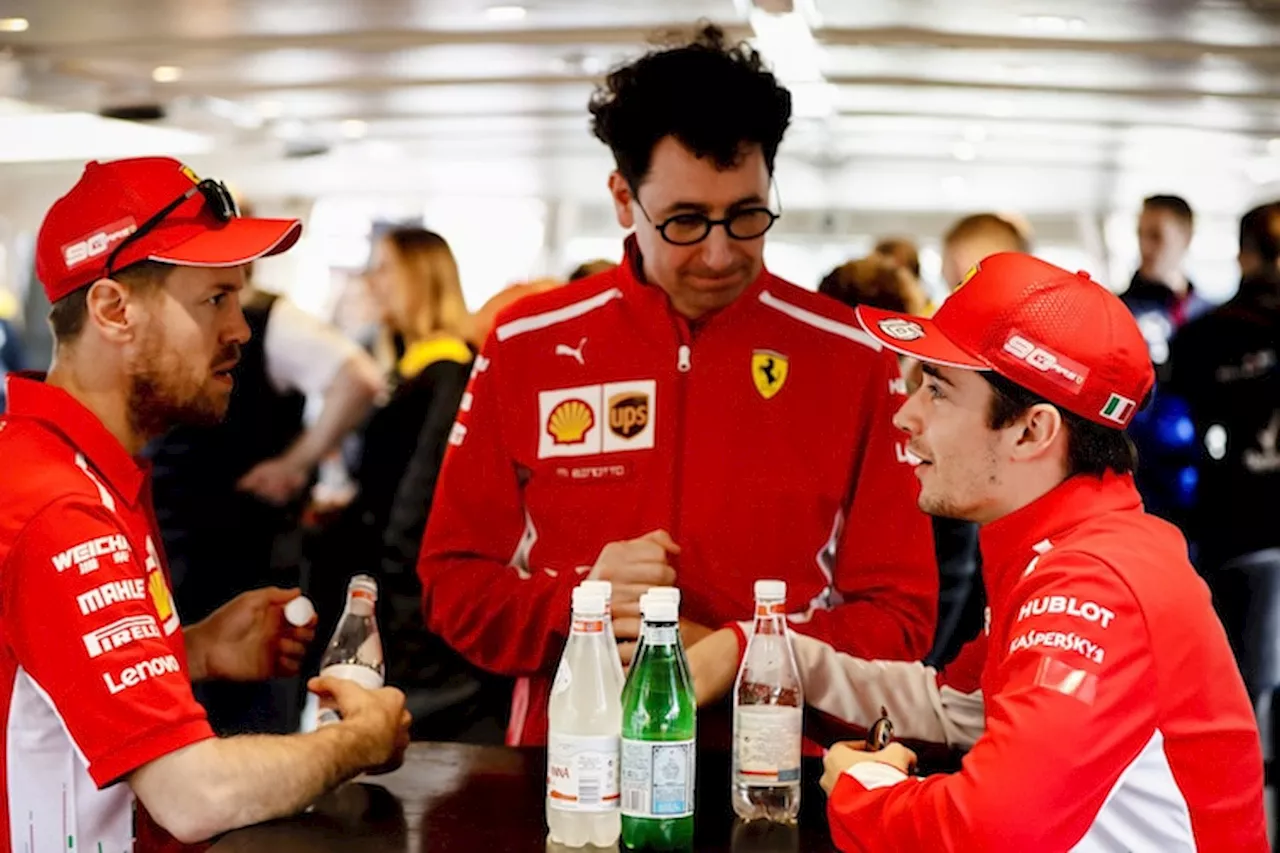 Vettel zu Binotto: Vergleich mit Arrivabene unfair