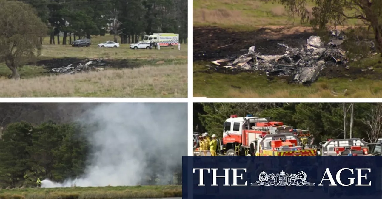 One man, three children killed in light plane crash near Canberra