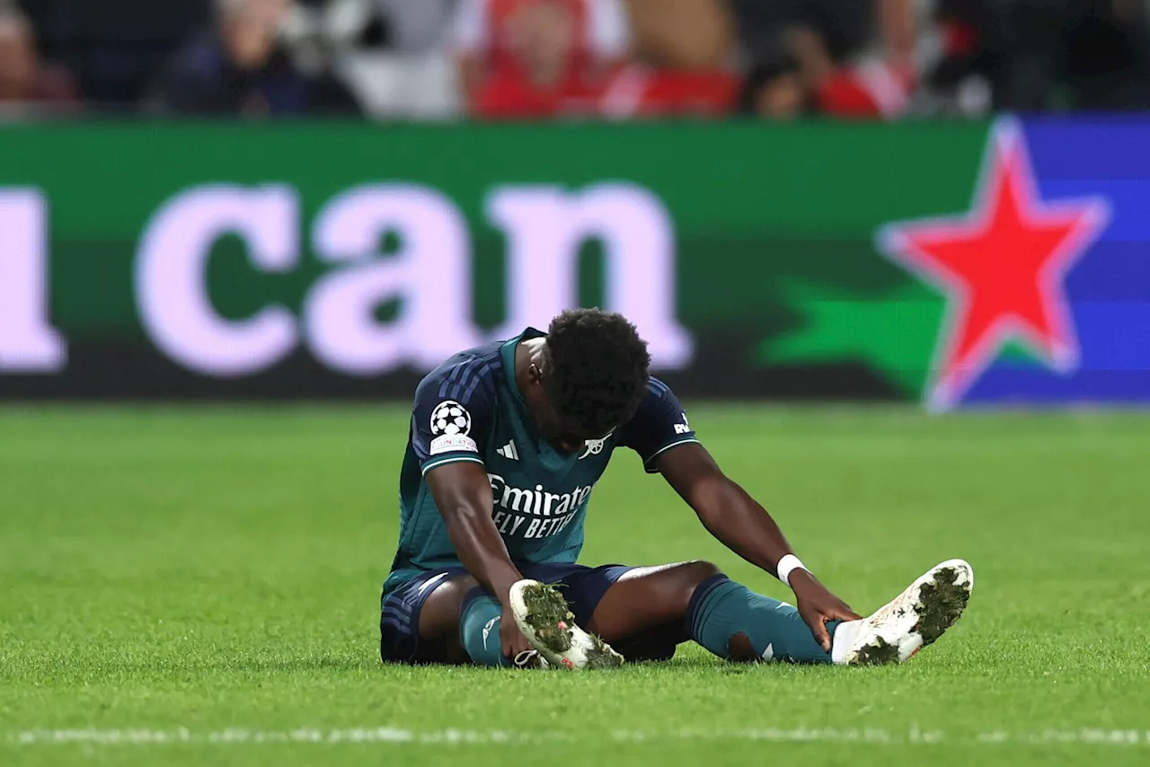 Arsenal’s Saka ‘in contention’ to face Manchester City this weekend