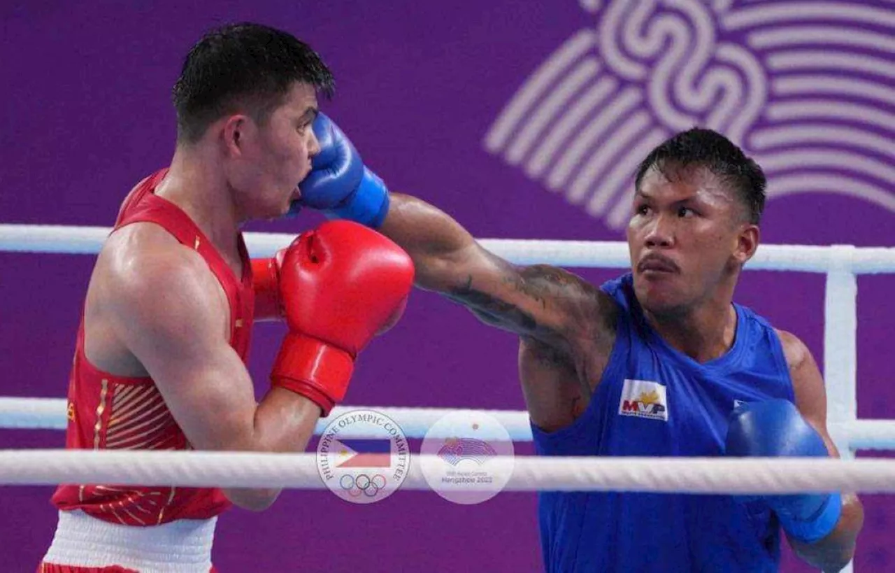 Marcial falls to Chinese foe in Asian Games boxing final