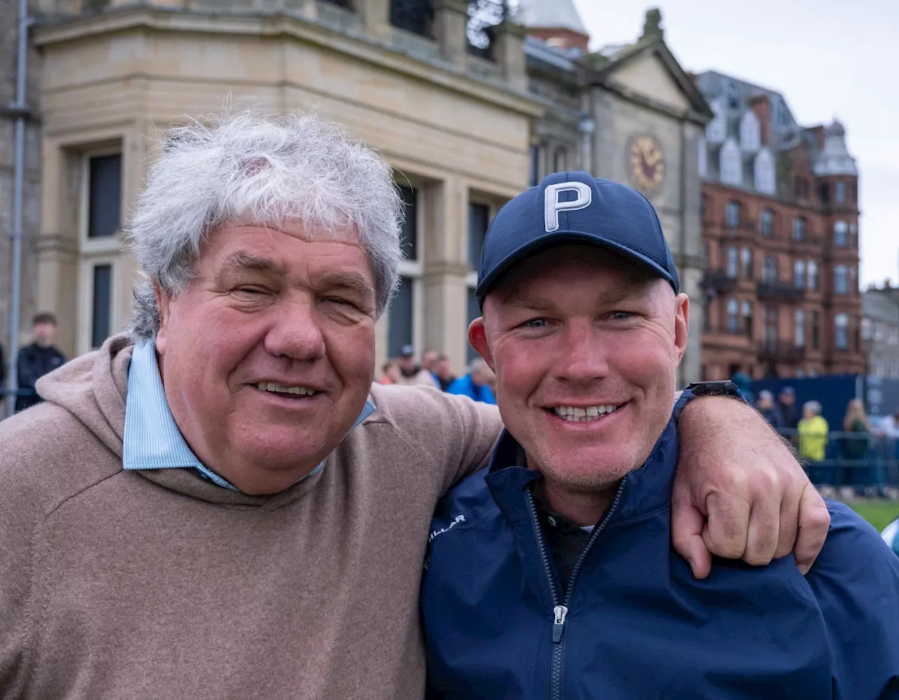 Schalk Burger hits the fairways at Alfred Dunhill Links Championship